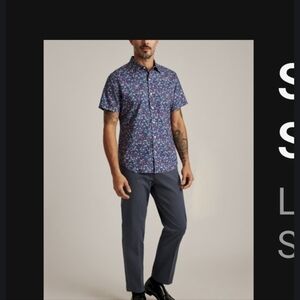 Men's Bonobos Button Down - Floral Frog